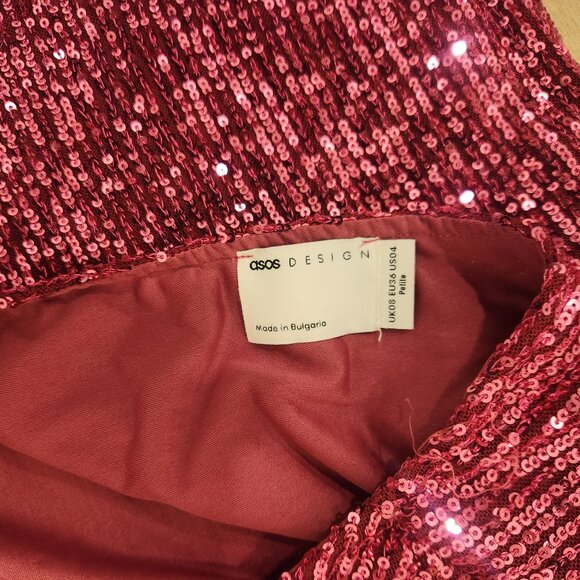 PETITE Sequin Shirt Dress - Picture 4 of 4